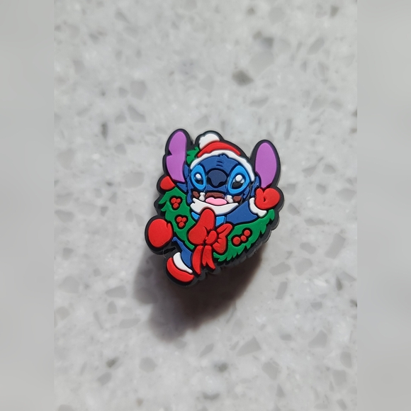 BOGO Bundle for the discount Disney Shoe Charms Christmas Stitch - Picture 1 of 1